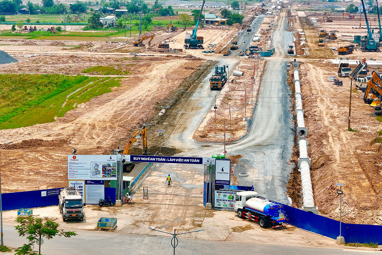 Tiến độ dự án Vinhomes Green City Long An