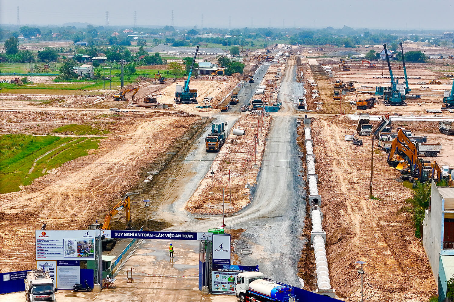 Tiến độ dự án Vinhomes Green City Long An