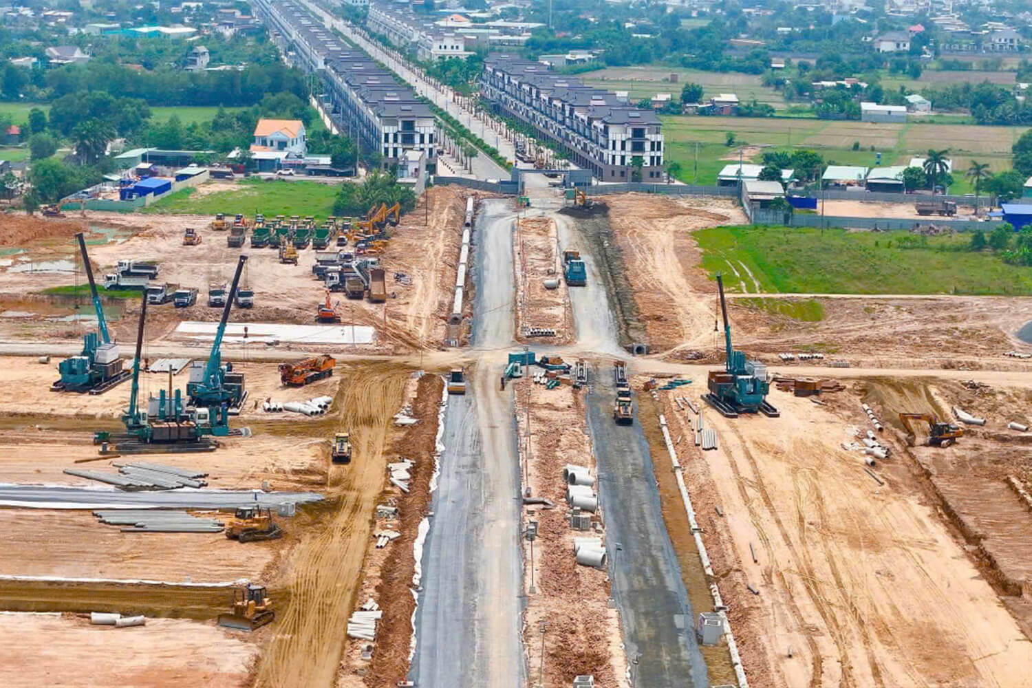 Tiến độ dự án Vinhomes Green City Long An
