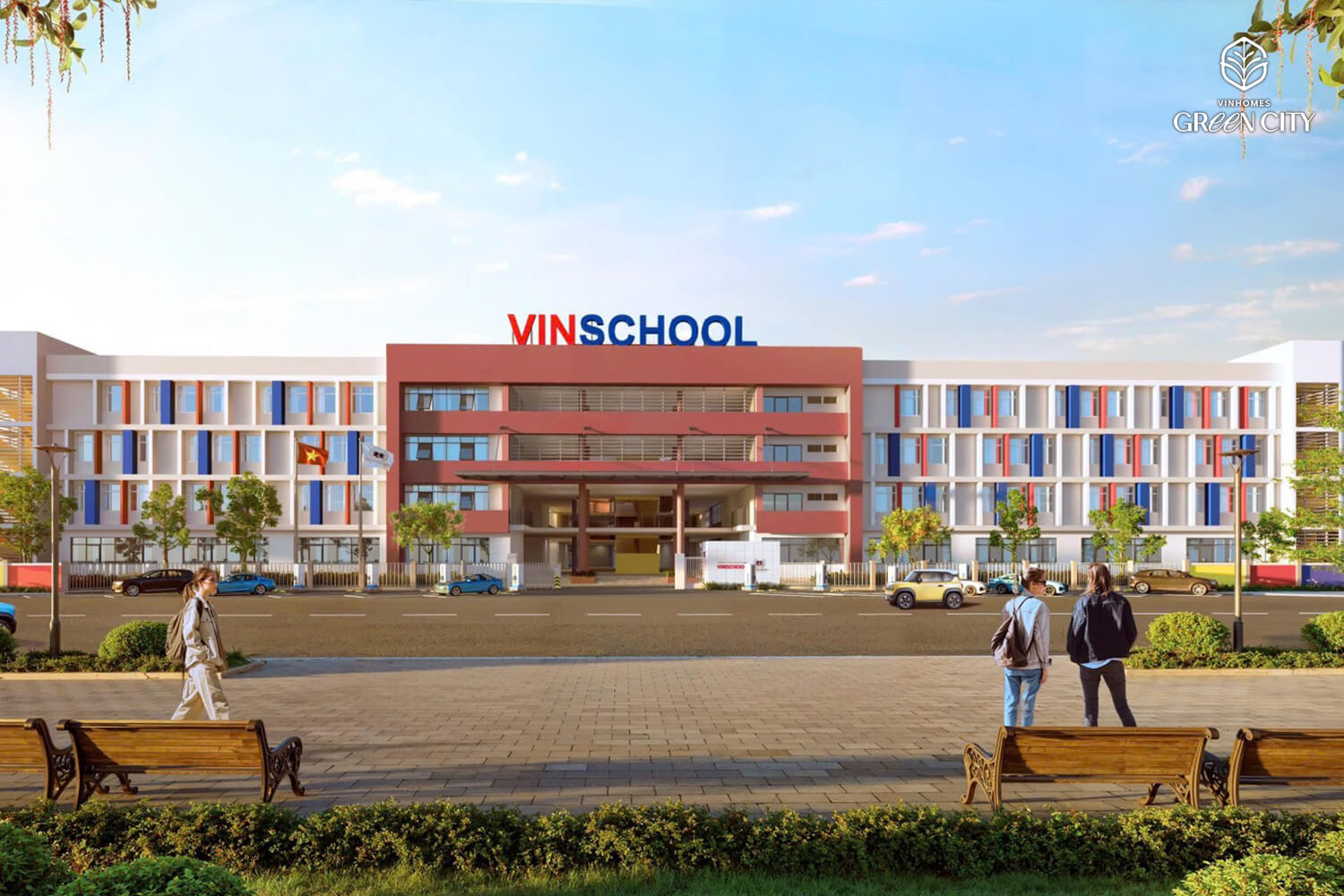 Trường Vinschool đầu tiên phía Tây Bắc TP.HCM thuộc Vinhomes Green City