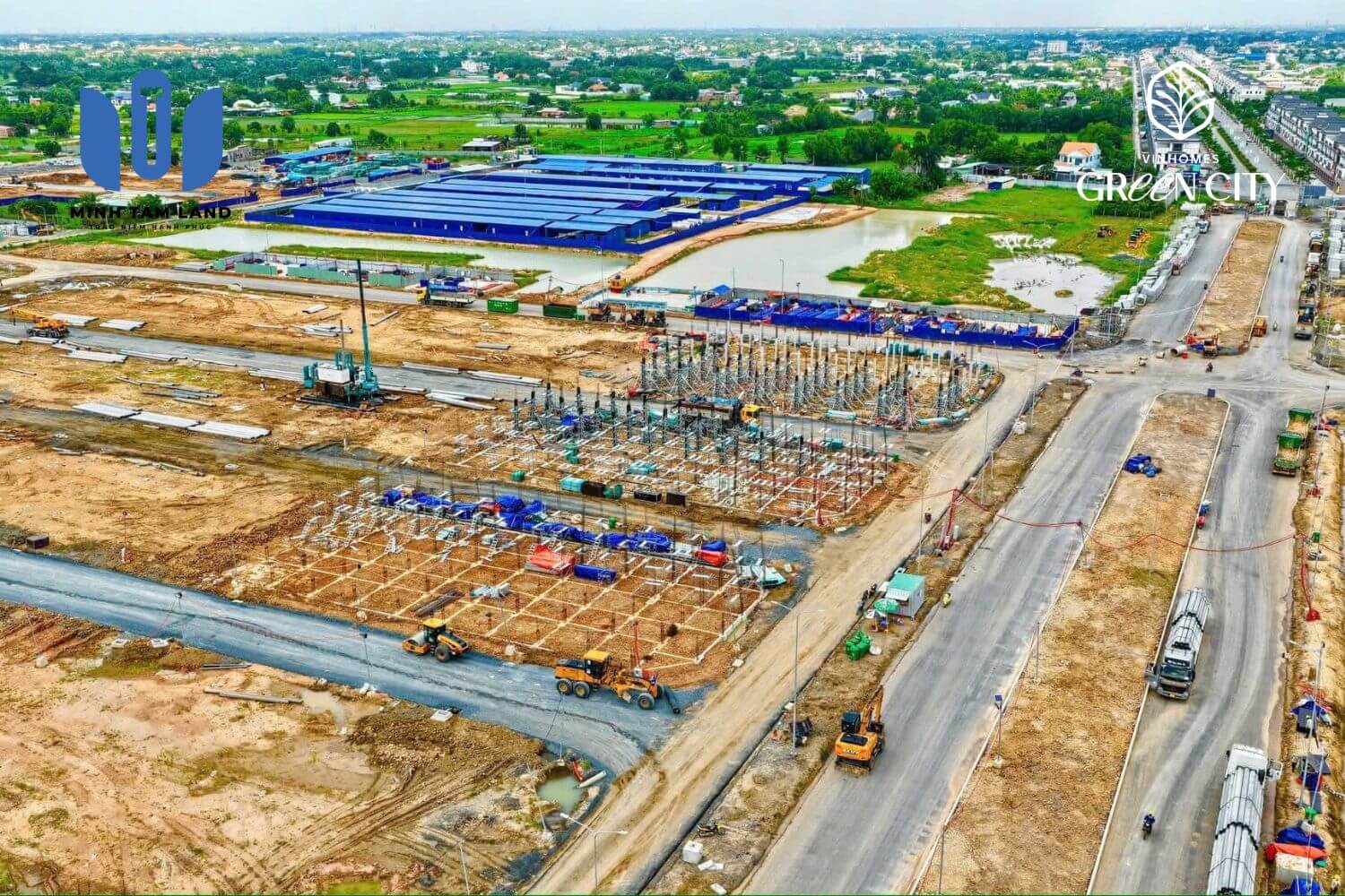 Hạ tầng giao thông được chủ đầu tư triển khai đồng bộ