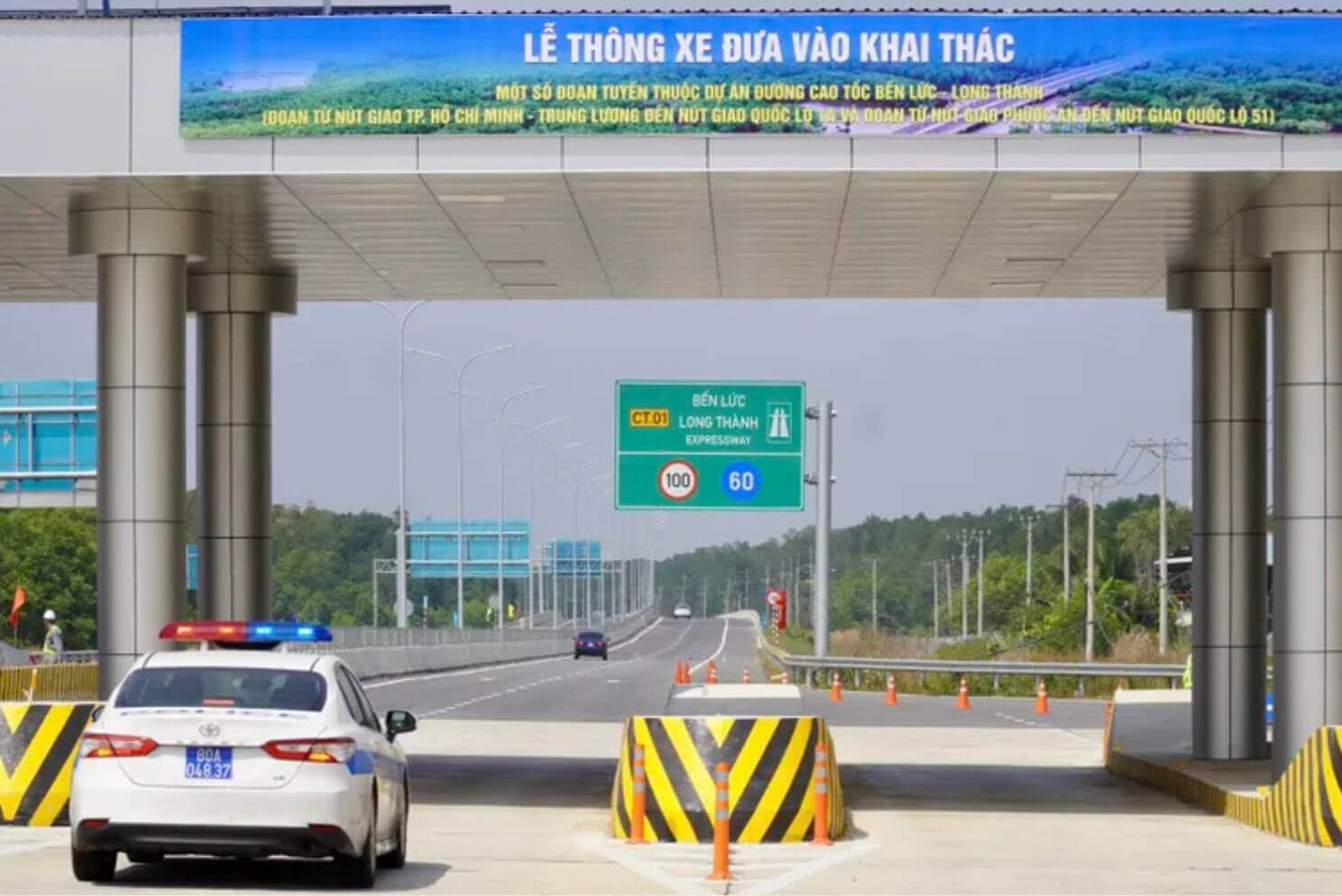 Cao tốc Bến Lức Long Thành -được đưa vào khai thác và hoạt động
