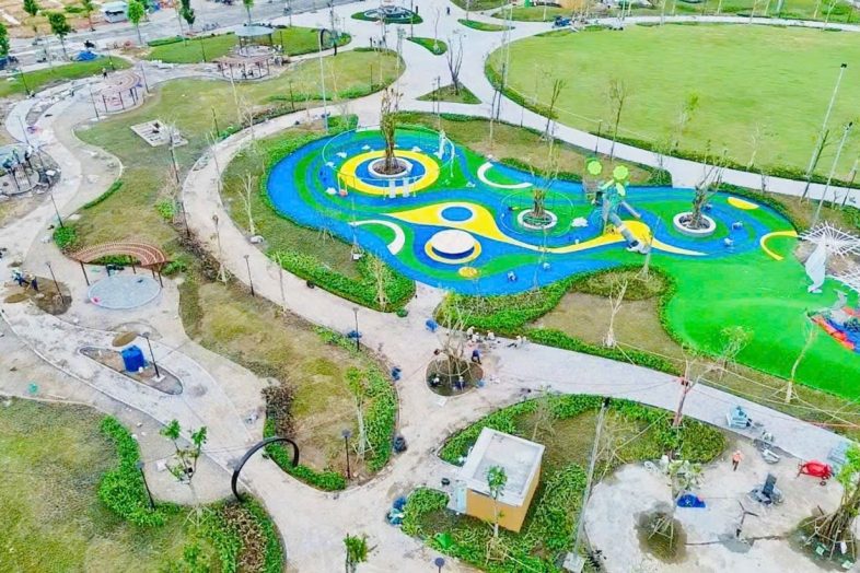 công viên vinhomes green city