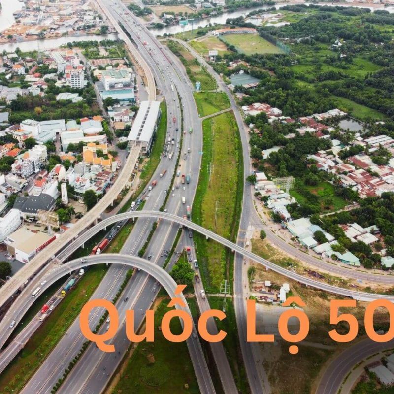 Quốc lộ 50 đường huyết mạch từ TP.HCM đến các tỉnh Miền Tây