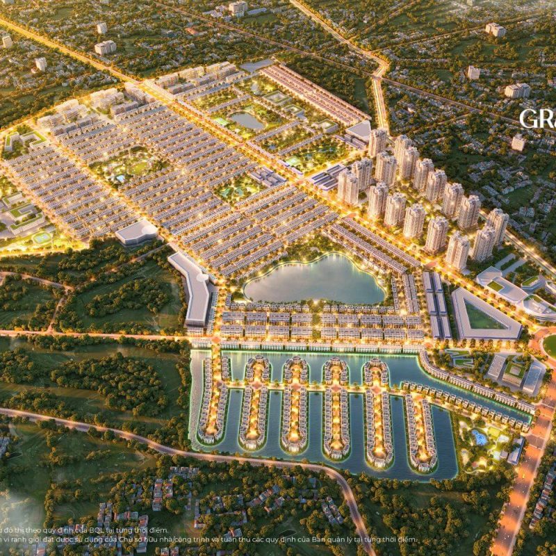 ảnh mô phỏng vinhomes green city khi hoàn thiện