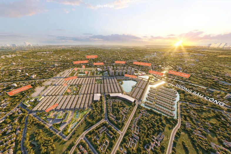 Sa bàn ảo 360° Vinhomes Green City Long An